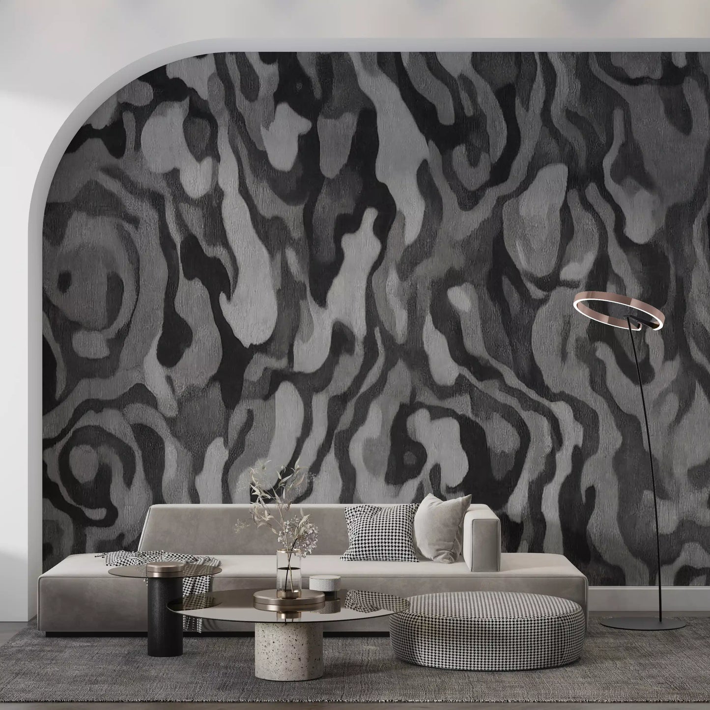 Ettore Line Wall Mural