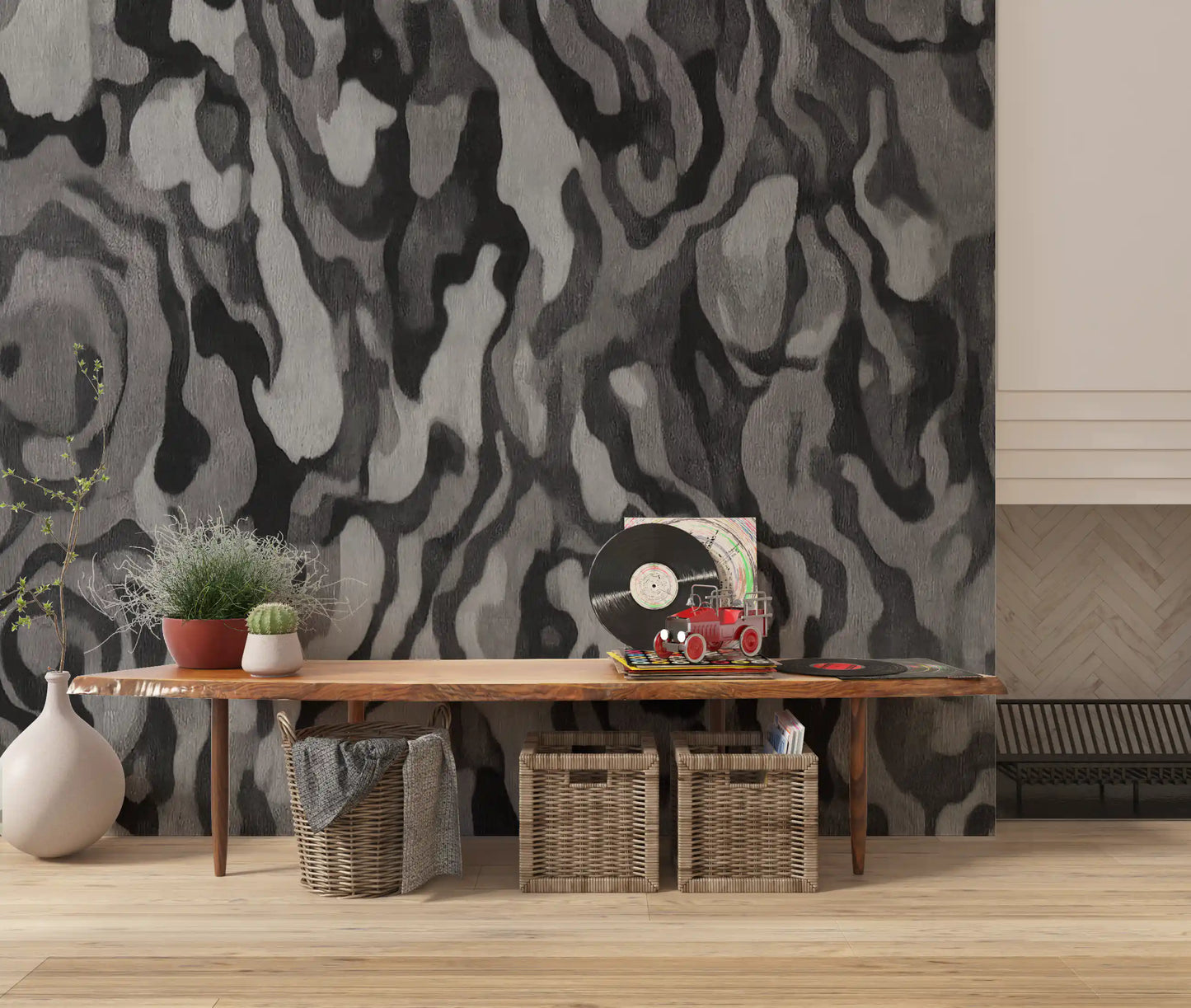 Ettore Line Wall Mural