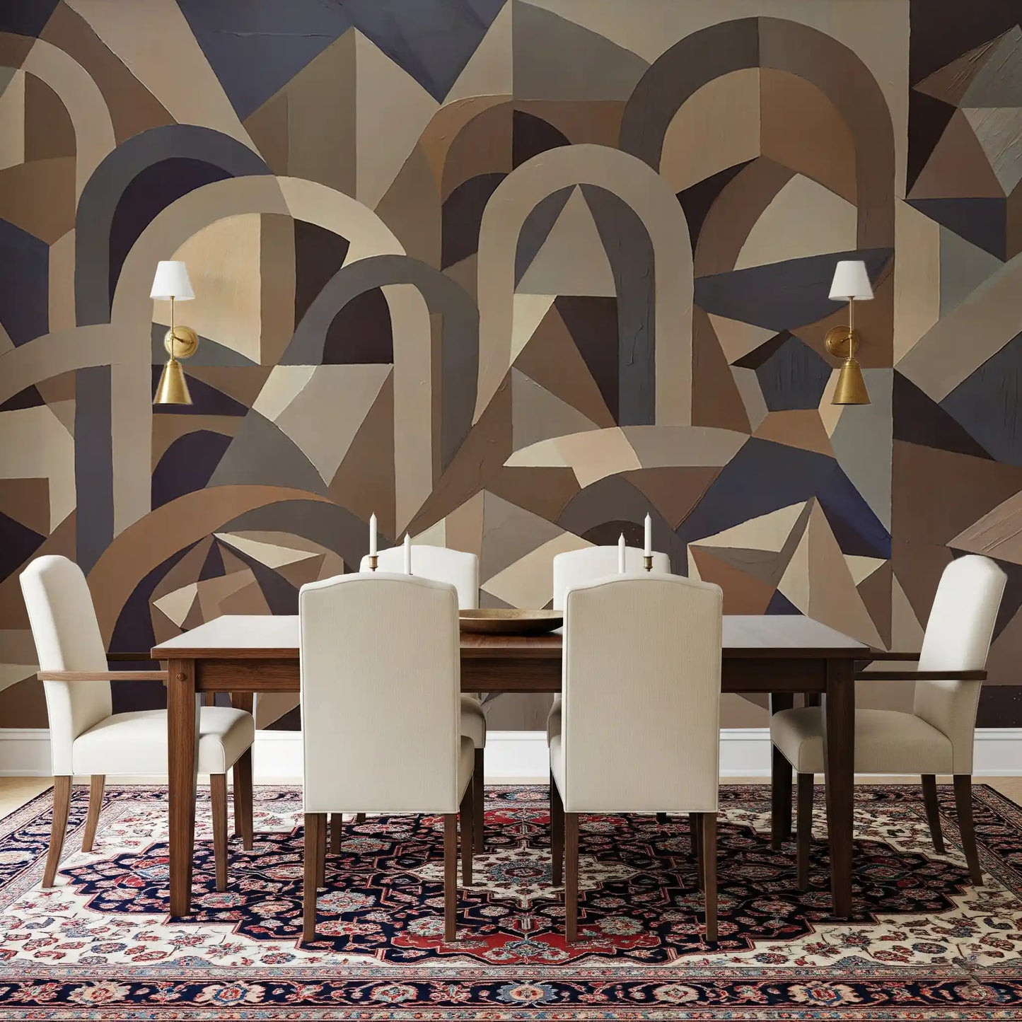 Silent Axis Wall Mural