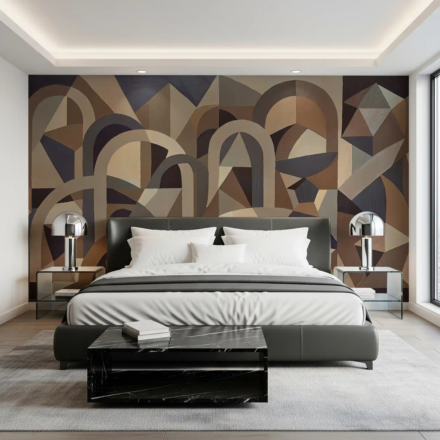 Silent Axis Wall Mural