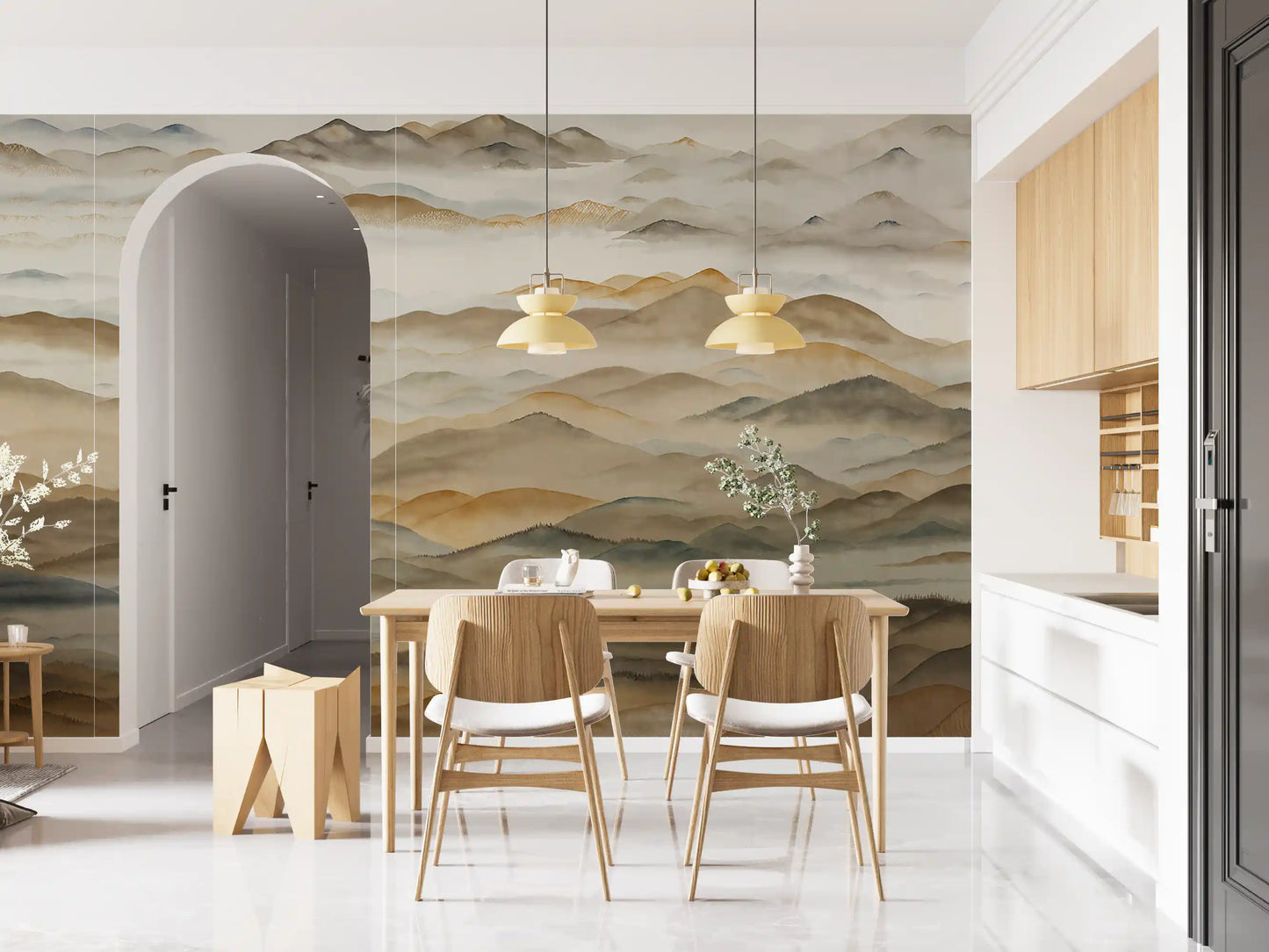 Roerich Valley Wall Mural