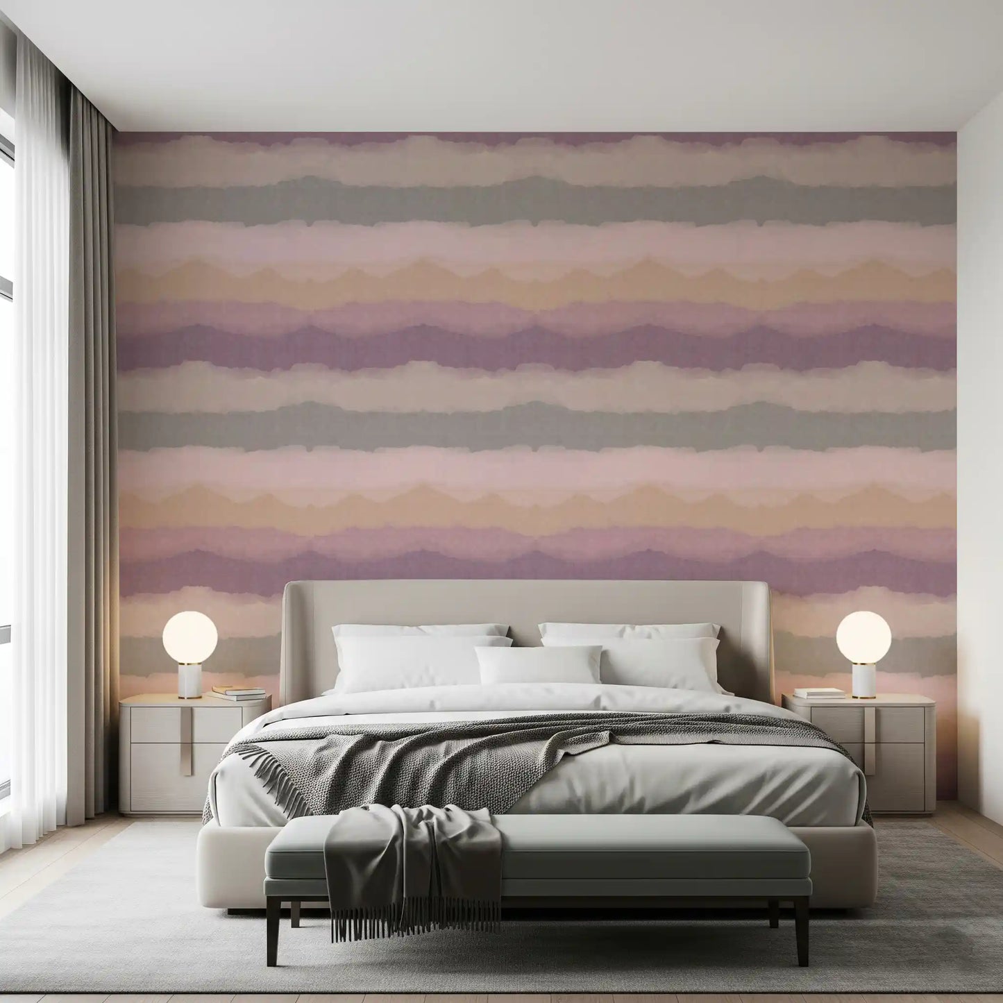 Relax Sunrise Painted Horizon Wallpaper⁠