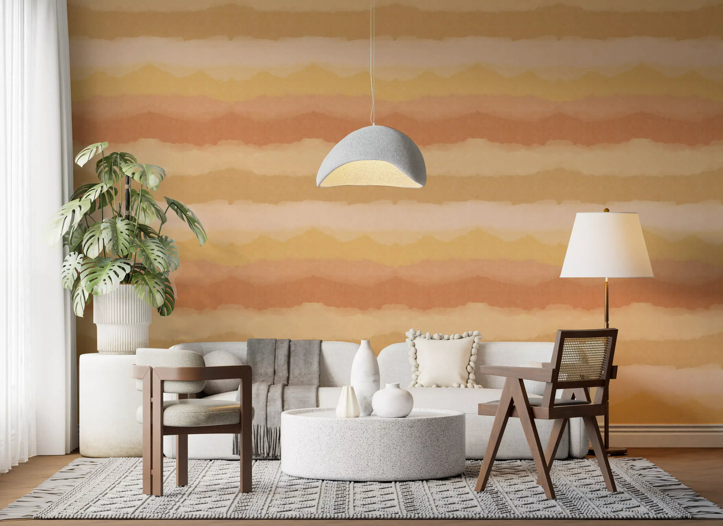 Relax Sunny Painted Horizon Wallpaper⁠