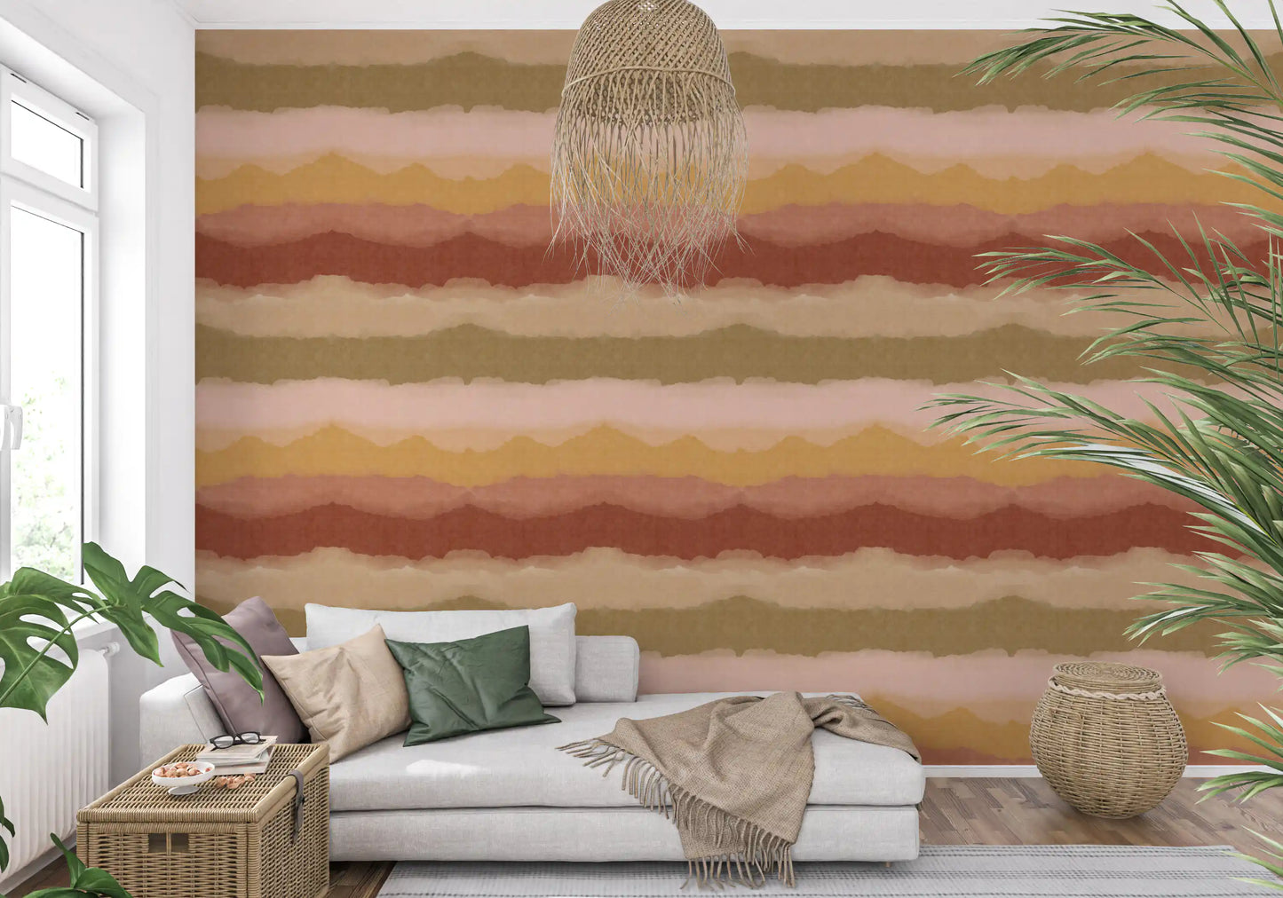 Relax Sunset Painted Horizon Wallpaper⁠