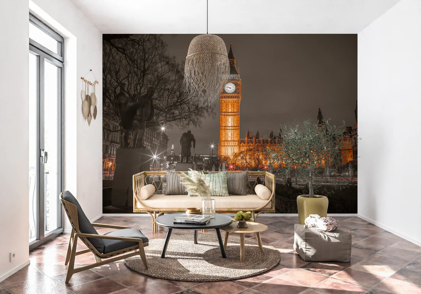 Westminster Ember Glow Wall Mural