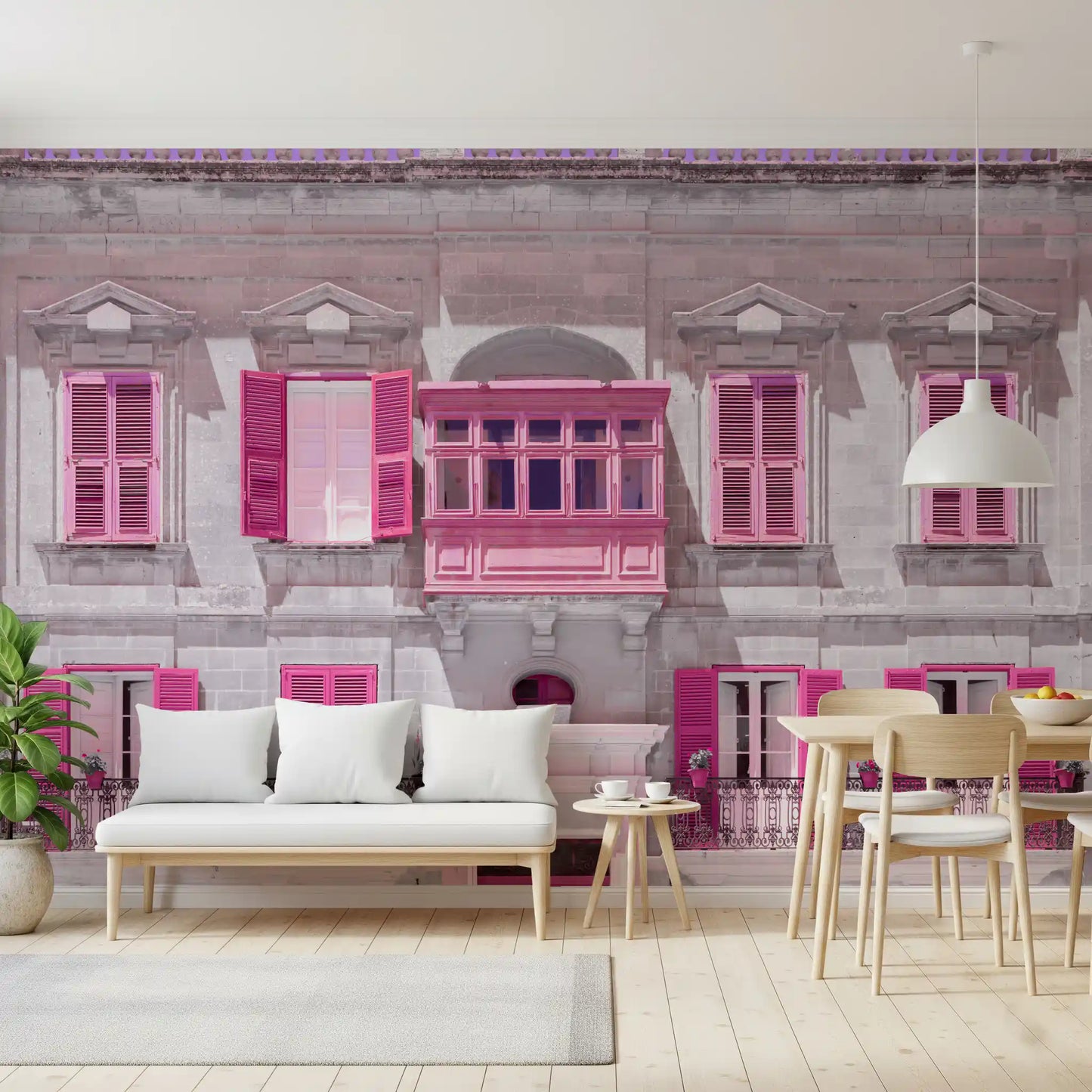 Historic Dwelling Wall Mural