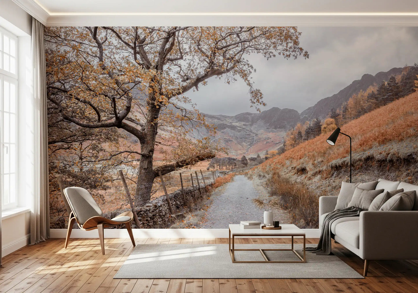 Golden Valley Trail Wall Mural