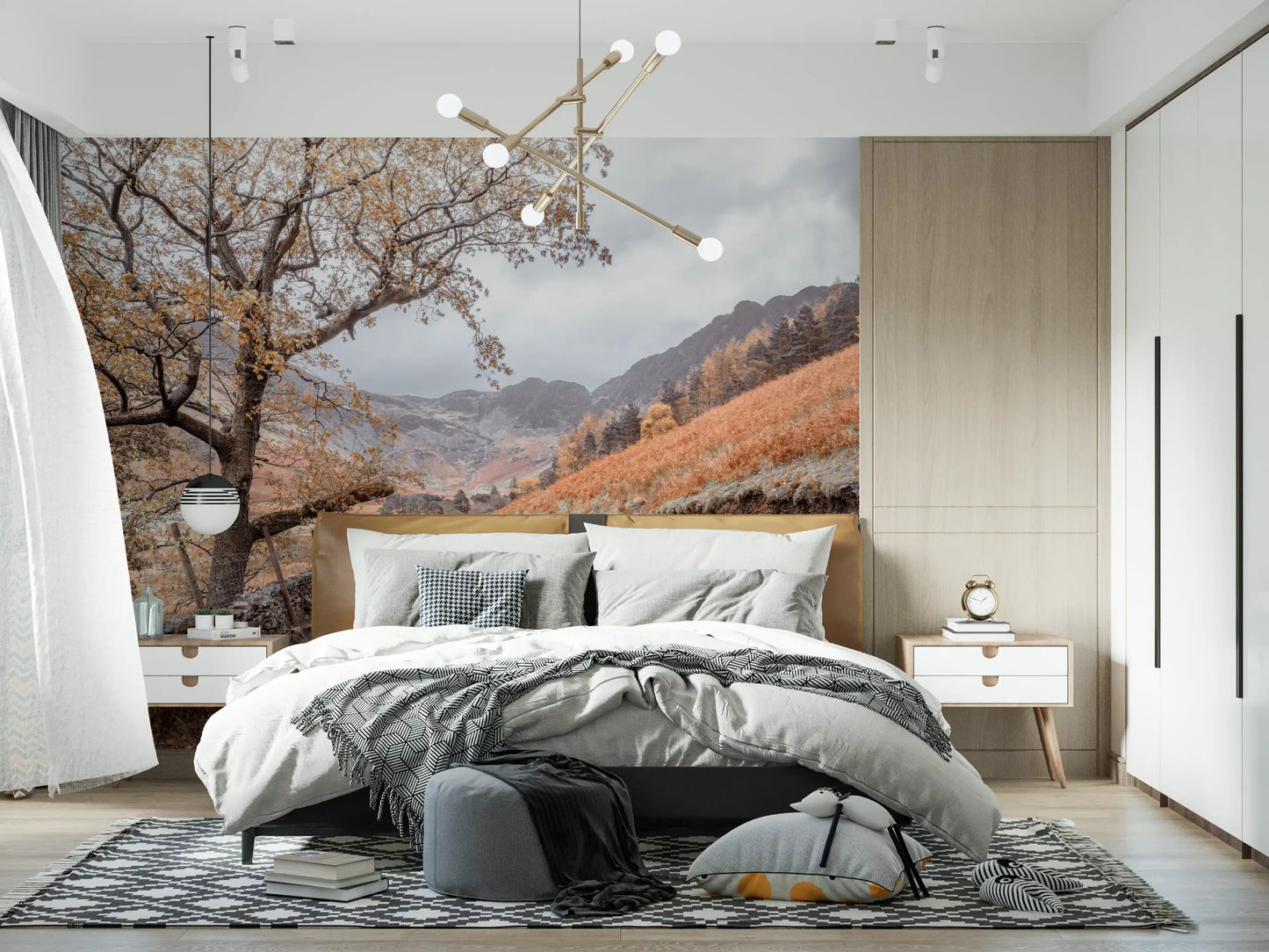 Golden Valley Trail Wall Mural