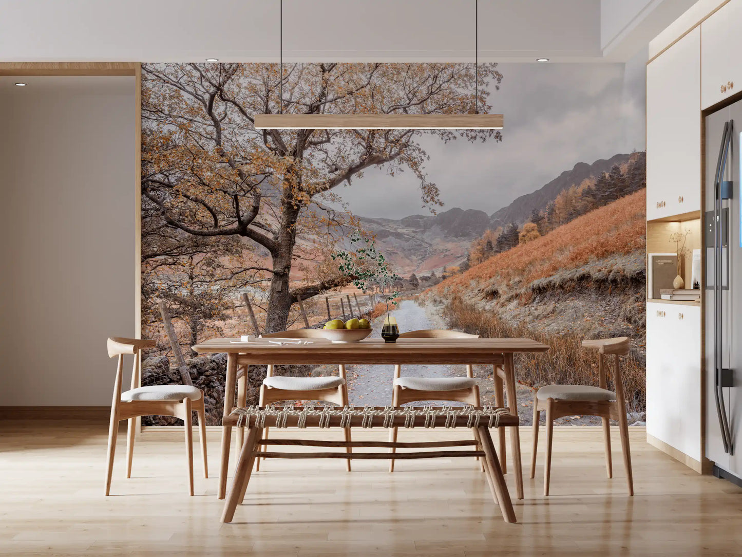 Golden Valley Trail Wall Mural