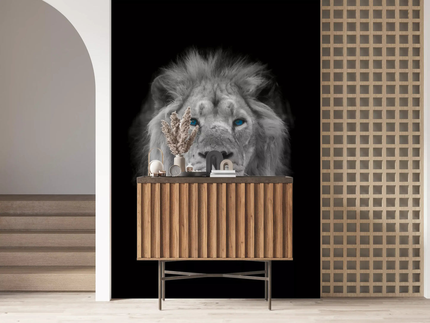 Azure Eye King Wall Mural