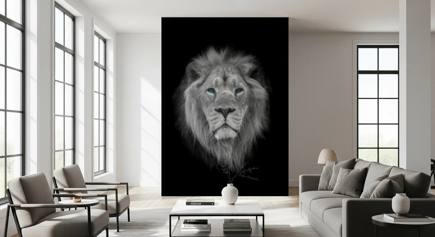 Azure Eye King Wall Mural
