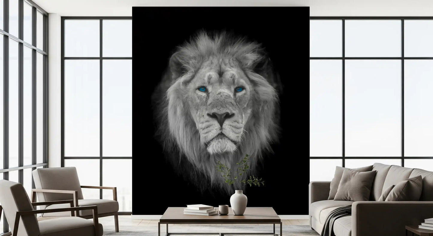 Azure Eye King Wall Mural