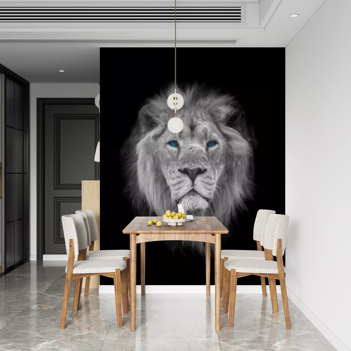Azure Eye King Wall Mural