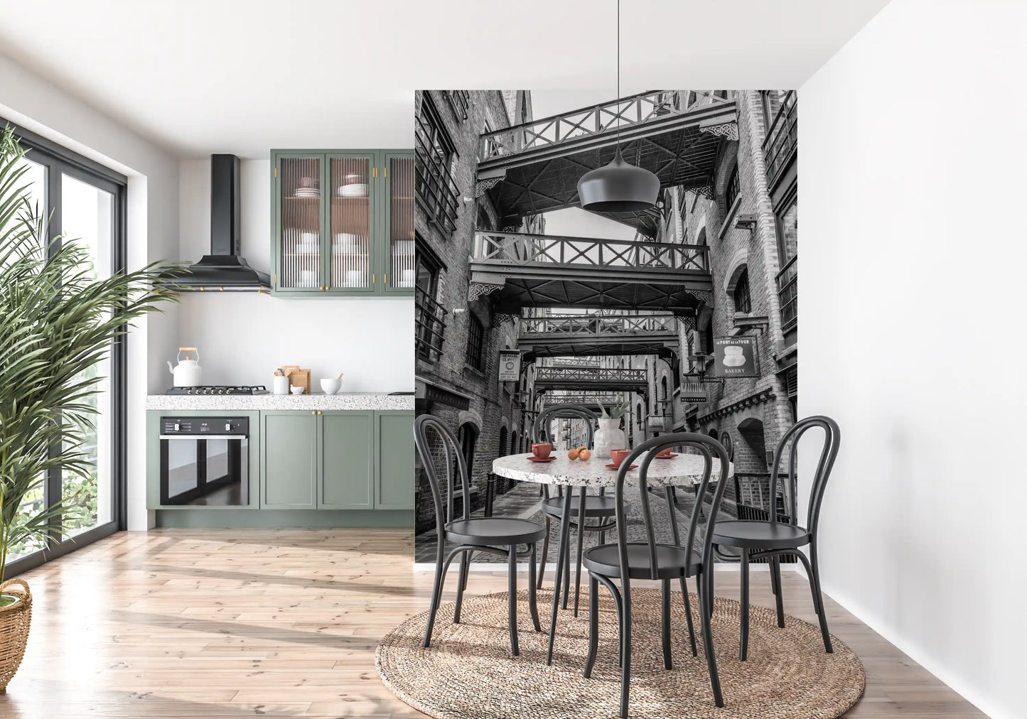 Historic London Walkways Wall Mural