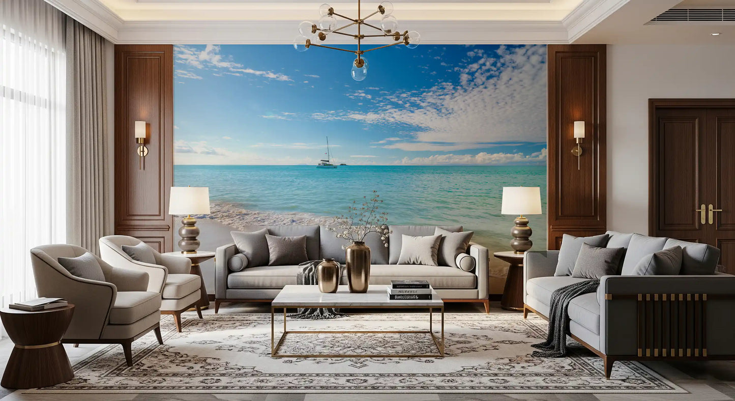 Sandy Cove Serenity Wall Mural