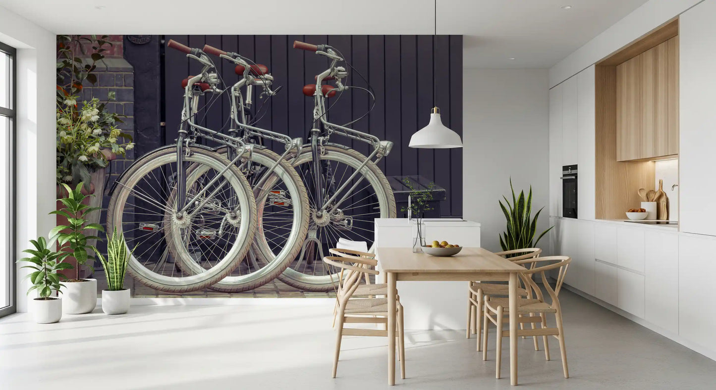 Vintage Urban Cycles Wall Mural