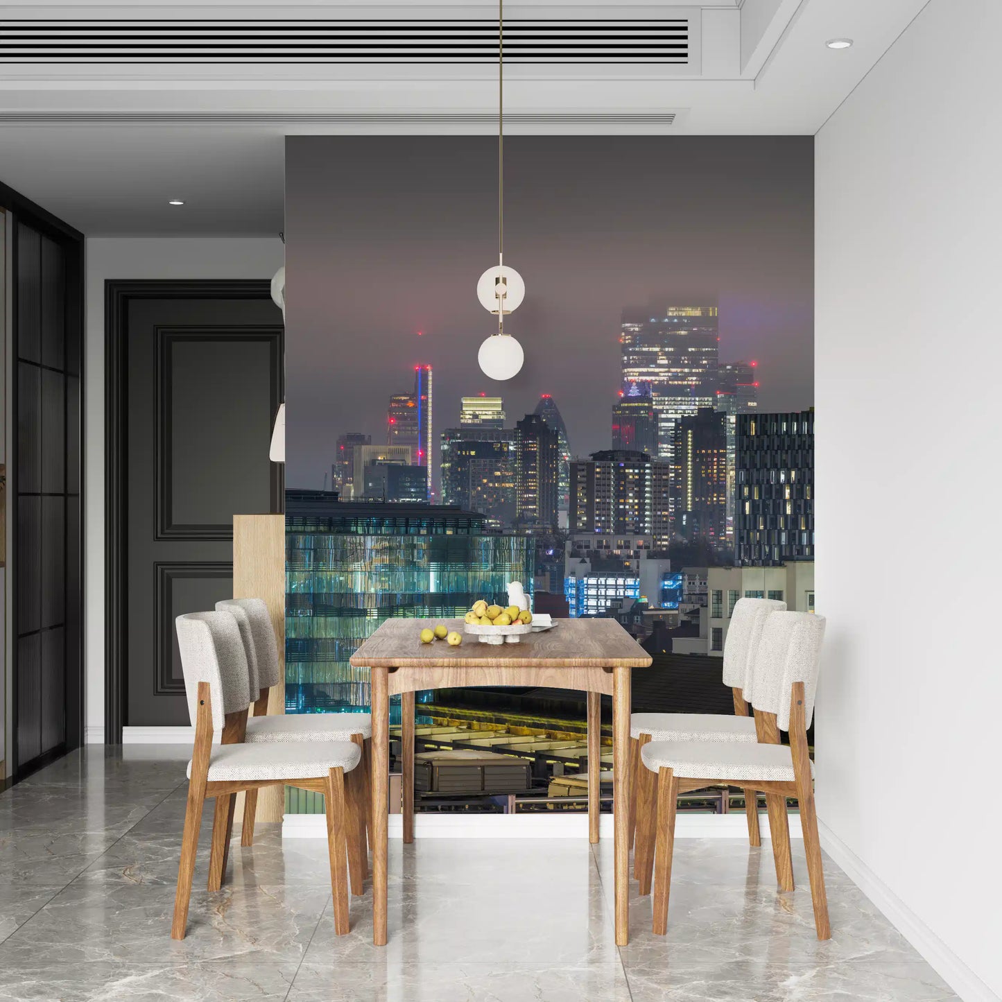 Metropolitan Haze Wall Mural