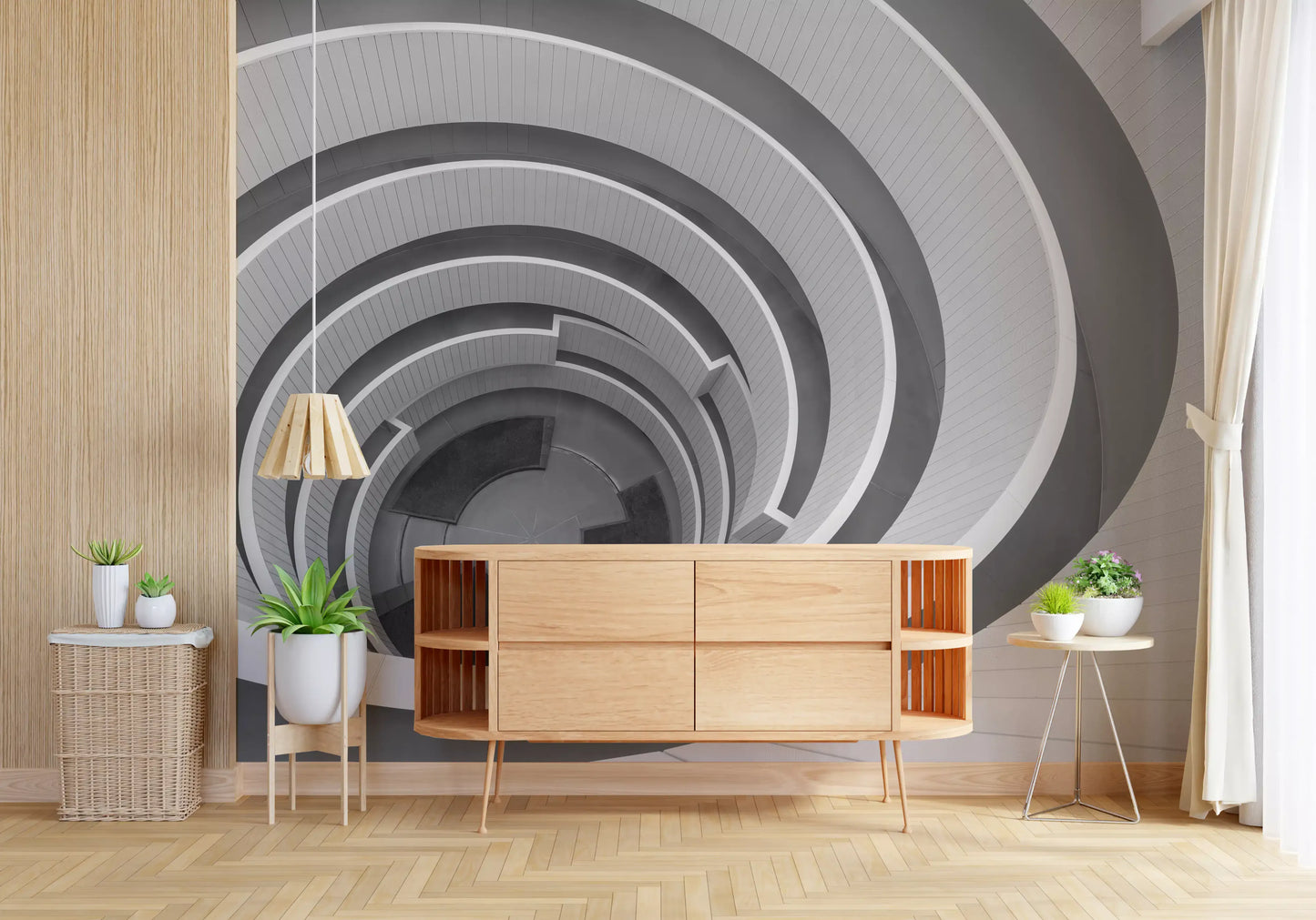 Infinite Geometry Wall Mural