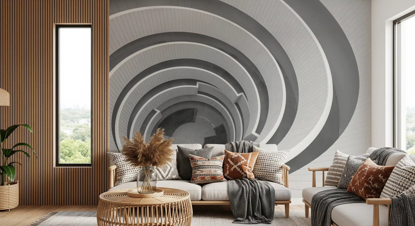Infinite Geometry Wall Mural