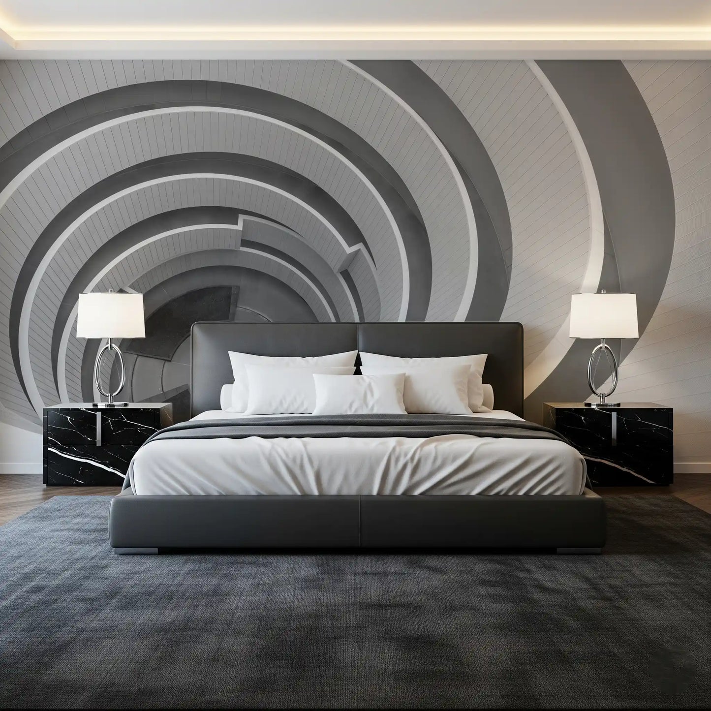 Infinite Geometry Wall Mural