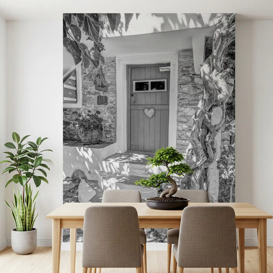 Heartfelt Village Entry Wall Mural