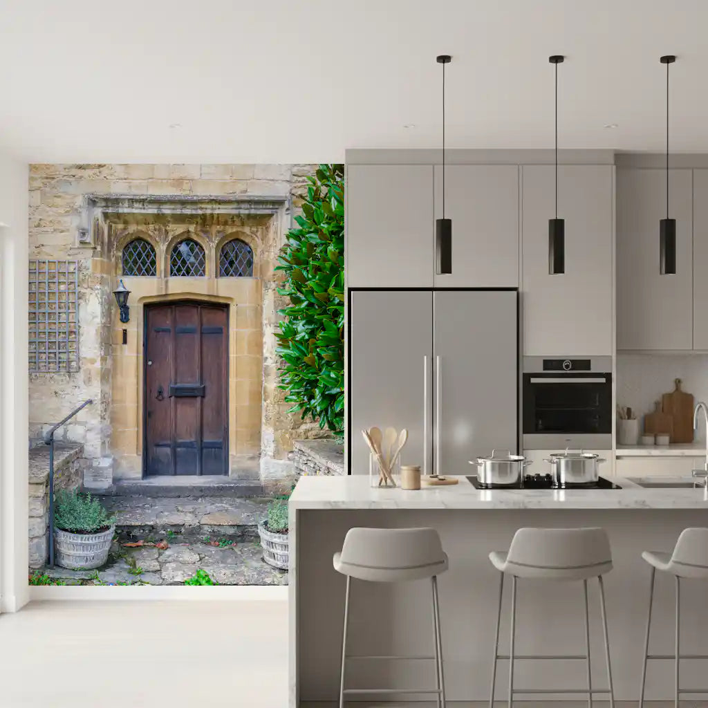 Timeless Stone Archway Wall Mural