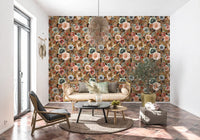 Earthy Bloom Medley Wallpaper⁠