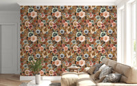 Earthy Bloom Medley Wallpaper⁠