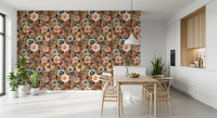 Earthy Bloom Medley Wallpaper⁠