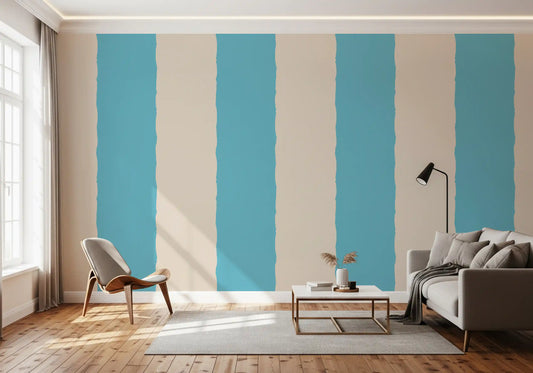 Blush Pink Stripe Wallpaper⁠