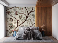 Never Ending Tree Chintz Revival Bright Wall Mural