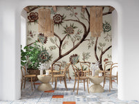 Never Ending Tree Chintz Revival Bright Wall Mural