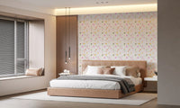 Whimsical Hearts and Dashed Trails Wallpaper⁠
