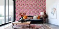 Romantic Blush Peony Botanical Wallpaper