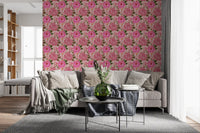 Romantic Blush Peony Botanical Wallpaper