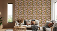 King Protea and Pincushion Botanical Wallpaper