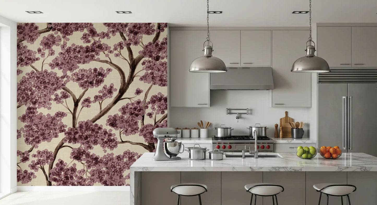 Never Ending Trailing Tree - Spring Wall Mural