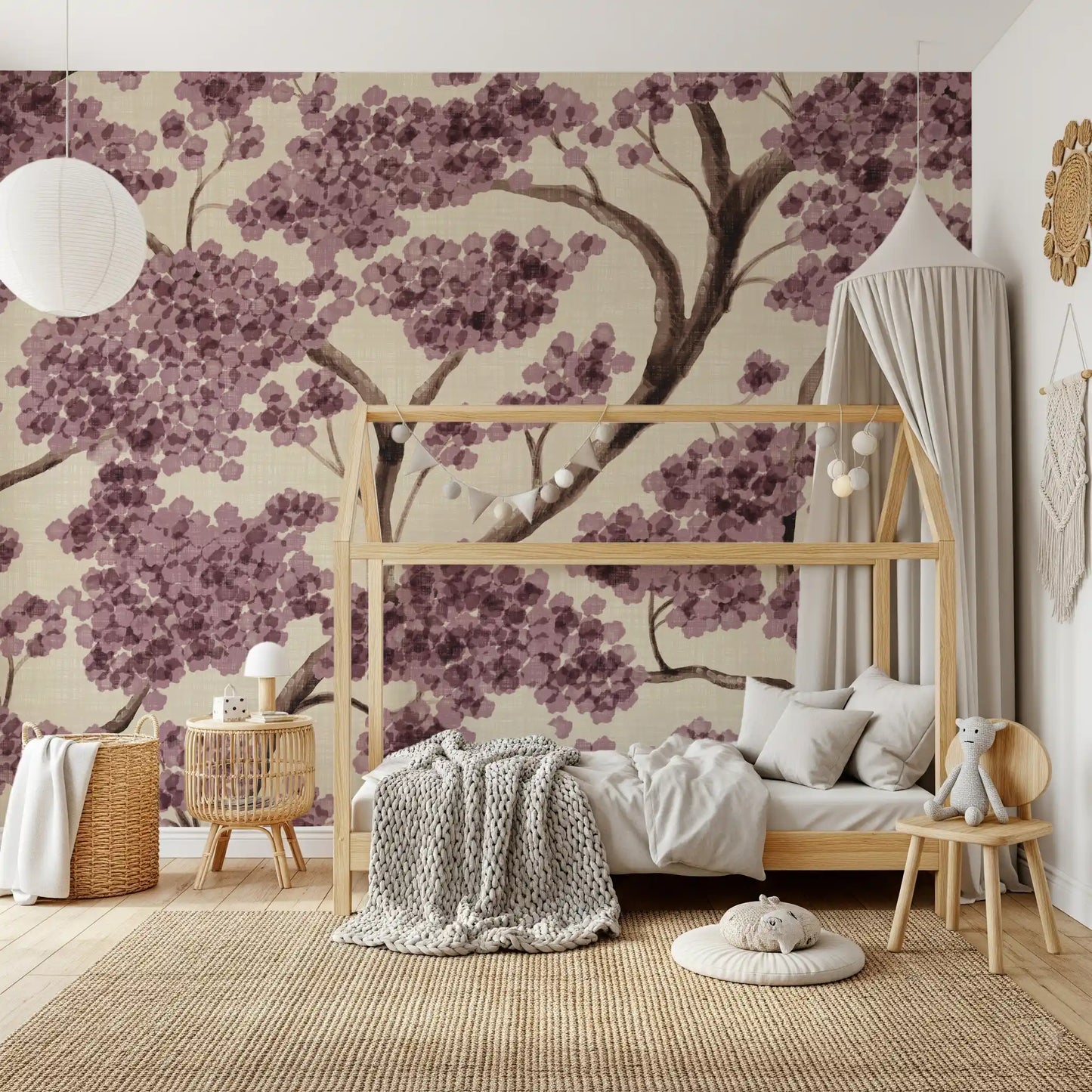Never Ending Trailing Tree - Spring Wall Mural