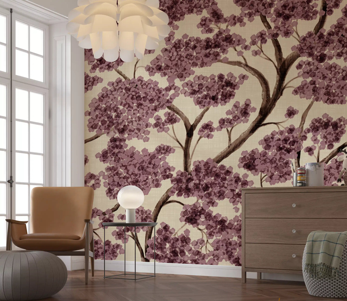 Never Ending Trailing Tree - Spring Wall Mural