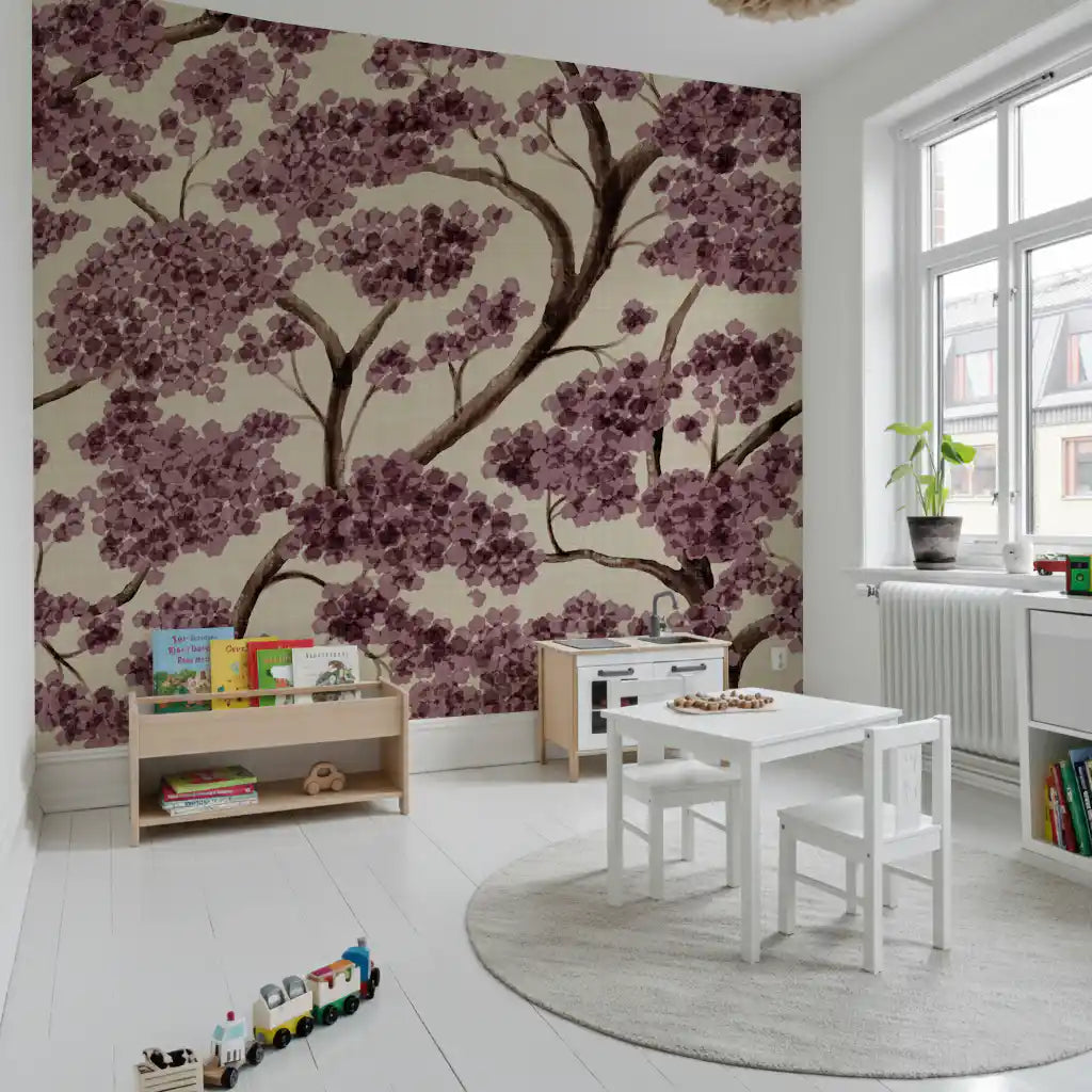 Never Ending Trailing Tree - Spring Wall Mural