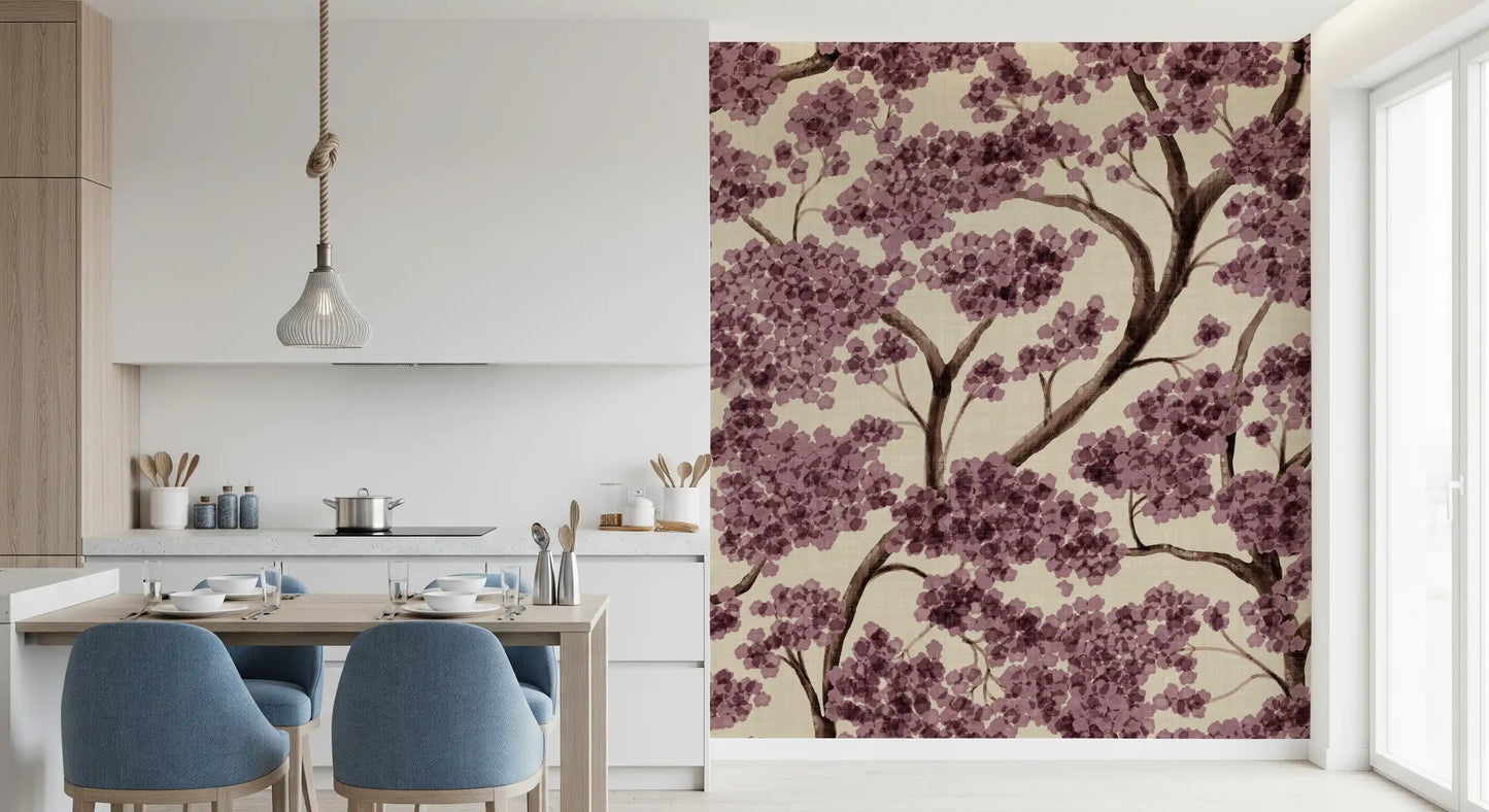 Never Ending Trailing Tree - Spring Wall Mural