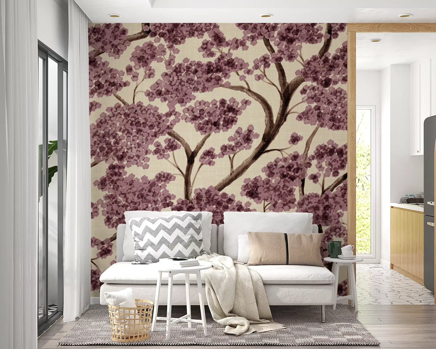 Never Ending Trailing Tree - Spring Wall Mural