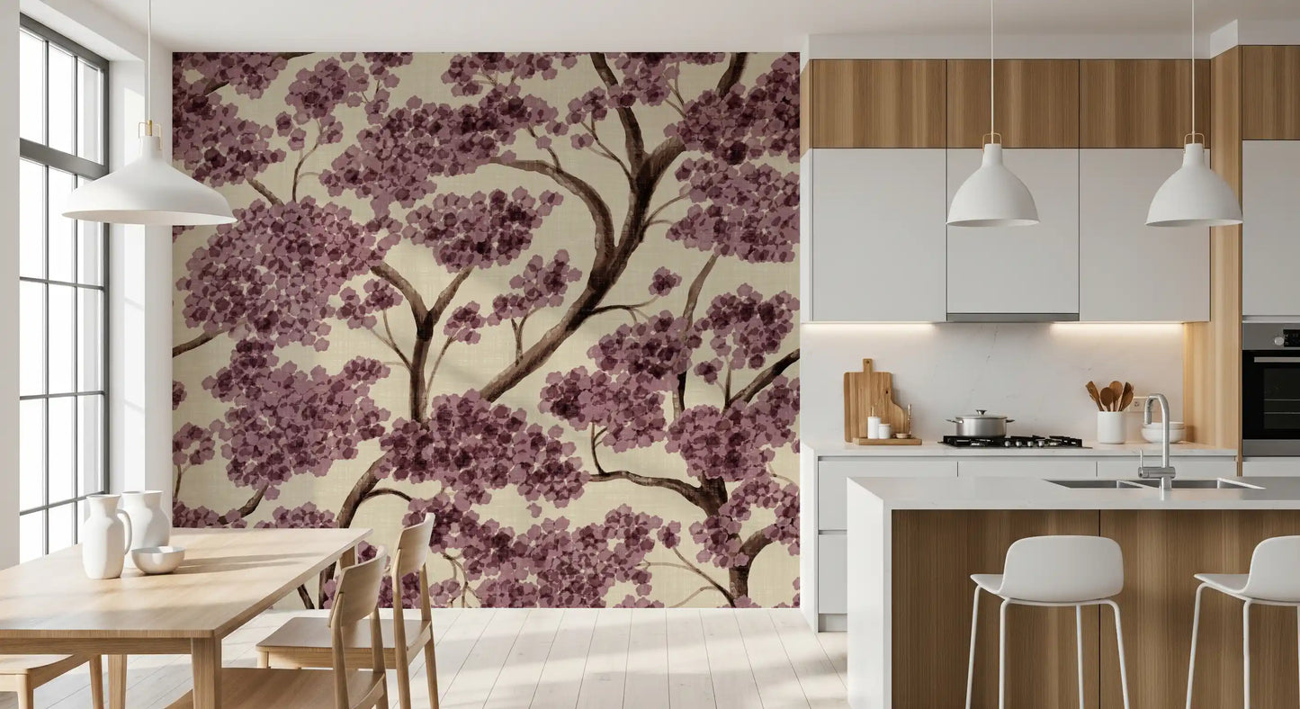 Never Ending Trailing Tree - Spring Wall Mural