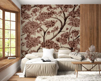 Never Ending Trailing Tree - Fall Wall Mural