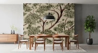 Never Ending Trailing Tree - Summer Wall Mural