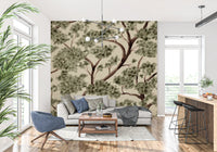 Never Ending Trailing Tree - Summer Wall Mural