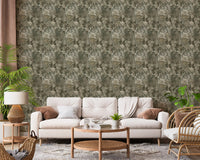 Pixelated Muted Lush Canopy Wallpaper⁠