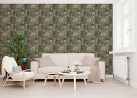 Pixelated Muted Lush Canopy Wallpaper⁠