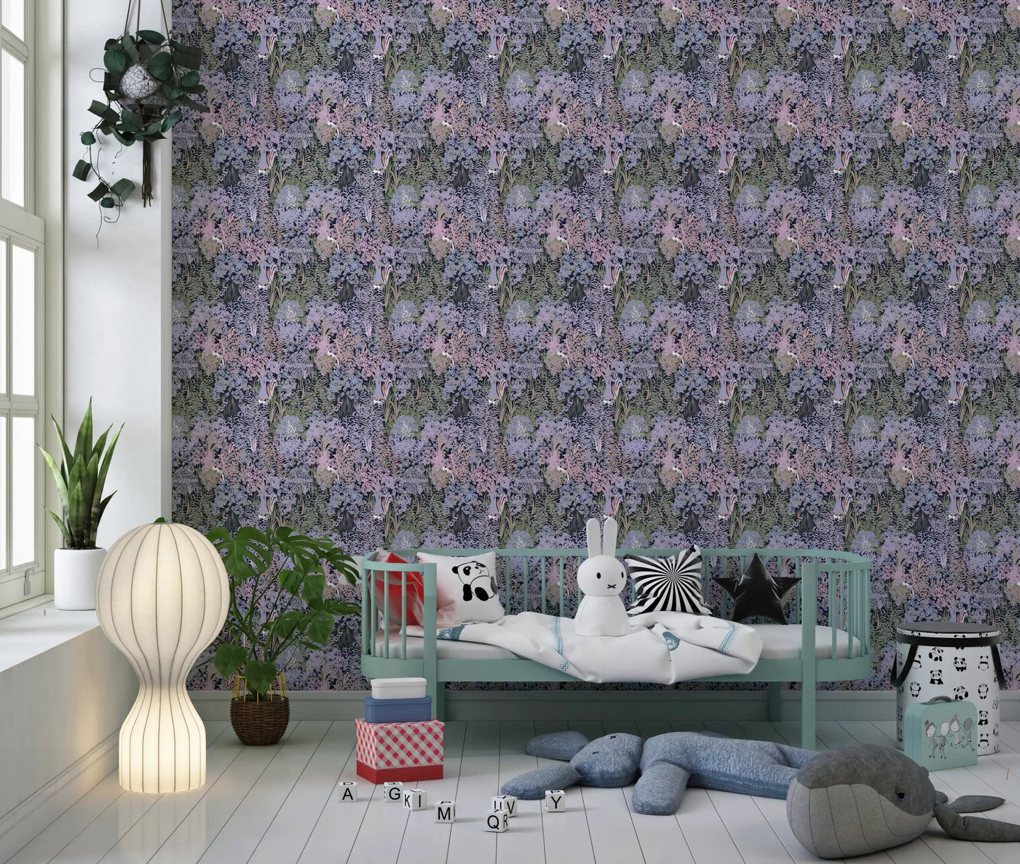 Secret Woodland Meadow Wall Decor Wallpaper⁠