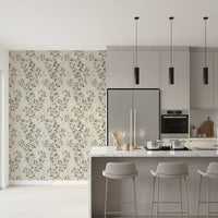 Serene Jasmine Branches Botanical Wallpaper Wallpaper⁠